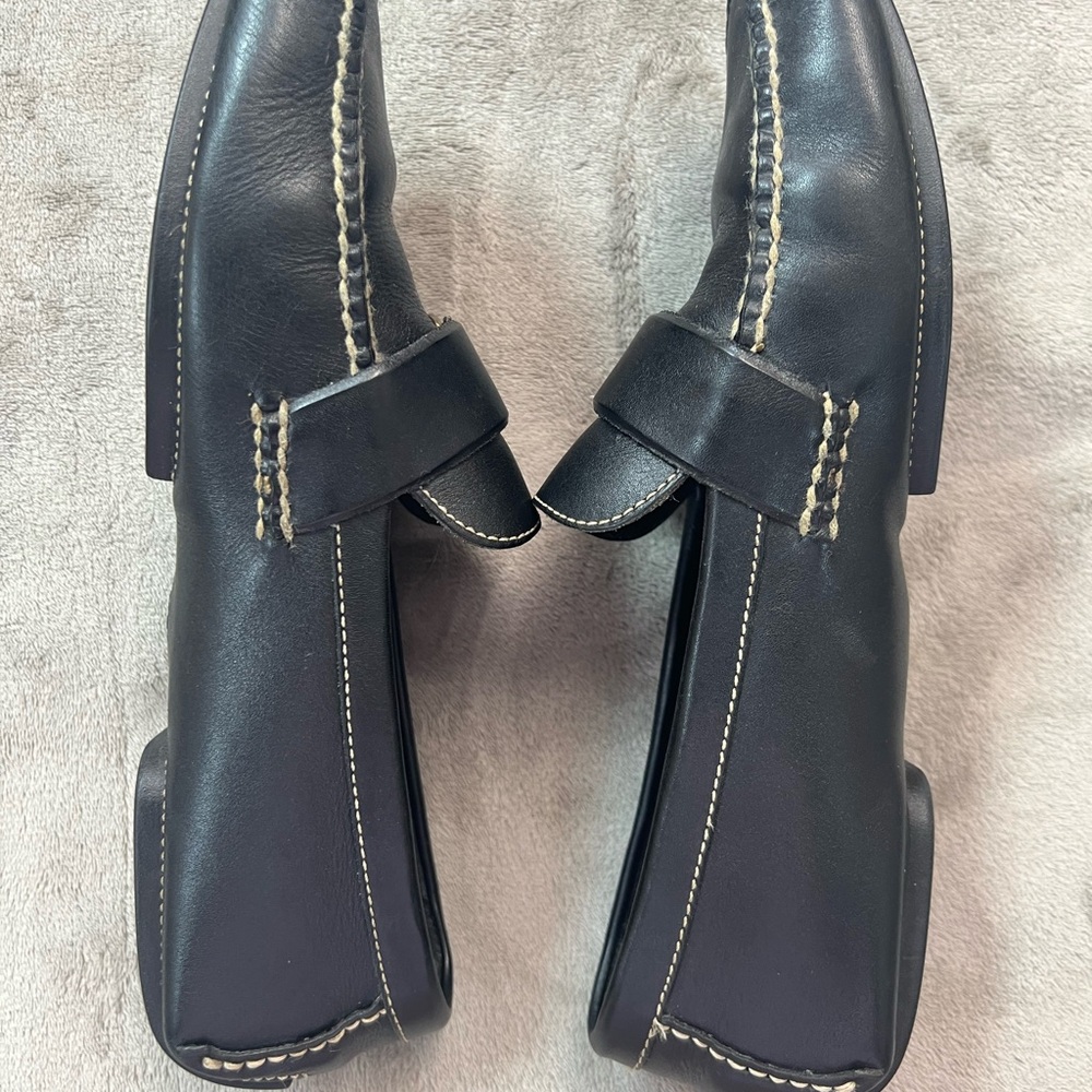 Polo driving shoe black size 8D.